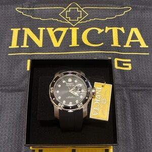 Invicta Men's 48mm Pro Diver Men's Black 45733